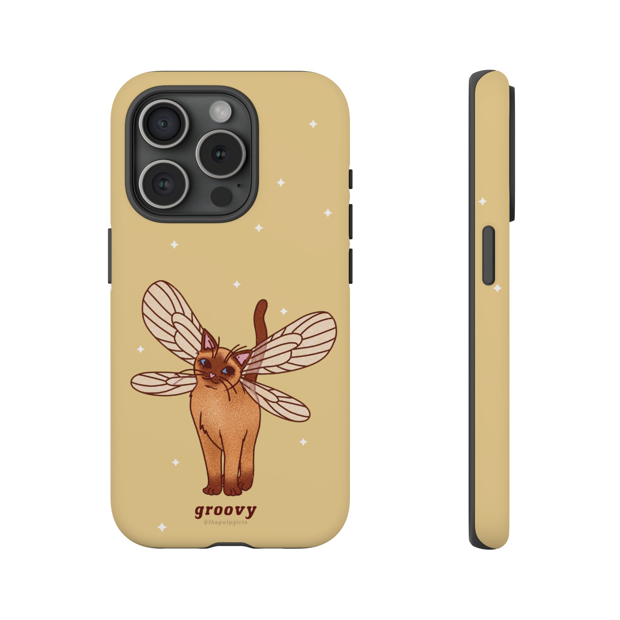 Groovy Fairy Cat Phone Case