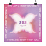 333 Angel Number Matte Art Print