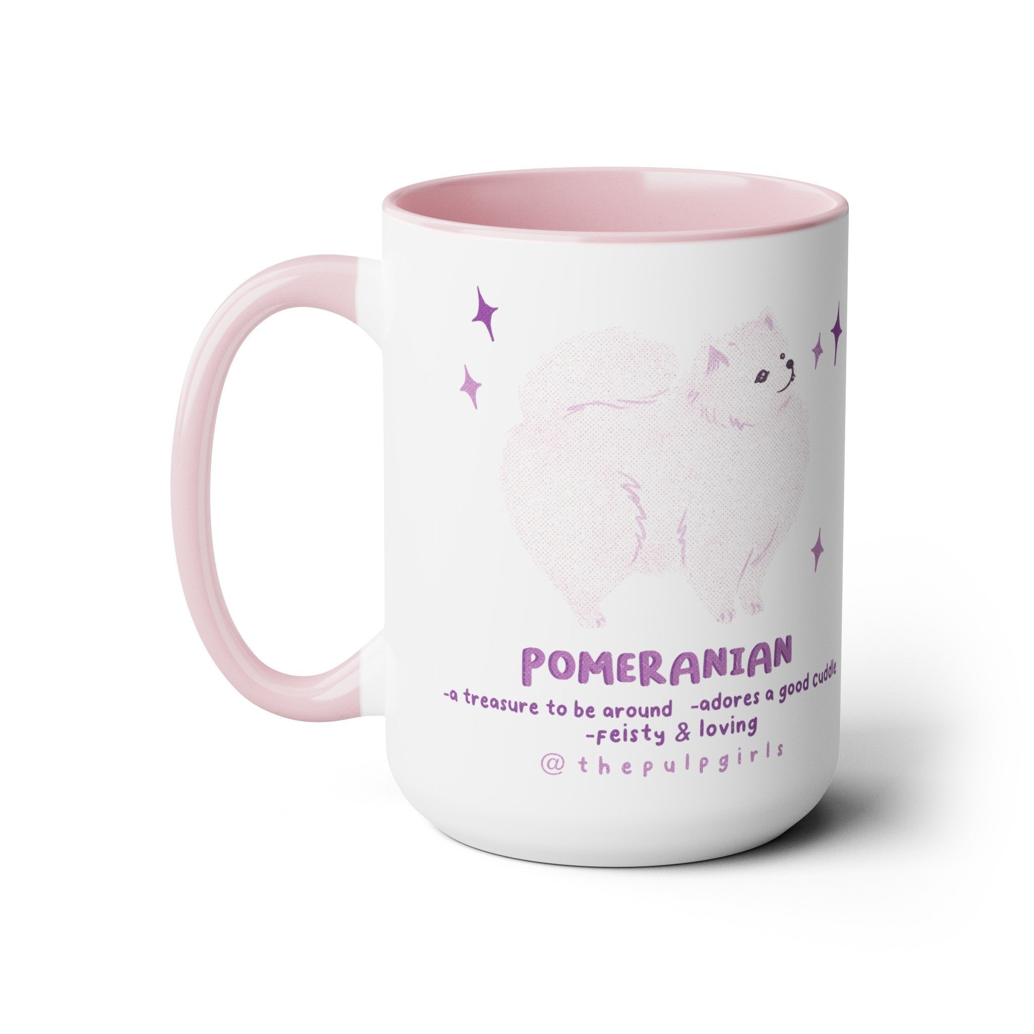 Pomeranian Dog Mug 15oz