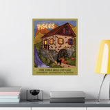 Pisces Autumn Home Astrology Art Print
