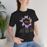 Pisces Astrology Butterfly Tee