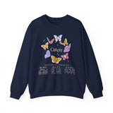 Cancer Butterfly Astrology Crewneck