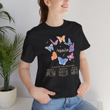 Aquarius Astrology Butterfly Tee