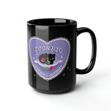 Love Cat Astrology Mug - Scorpio 15oz