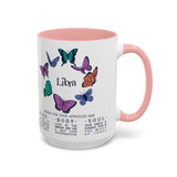 Libra Butterfly Astrology Mug