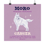 Studio Ghibli Fan - Moro - Cancer - Art Print