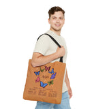 Aries Butterfly Astrology Tote