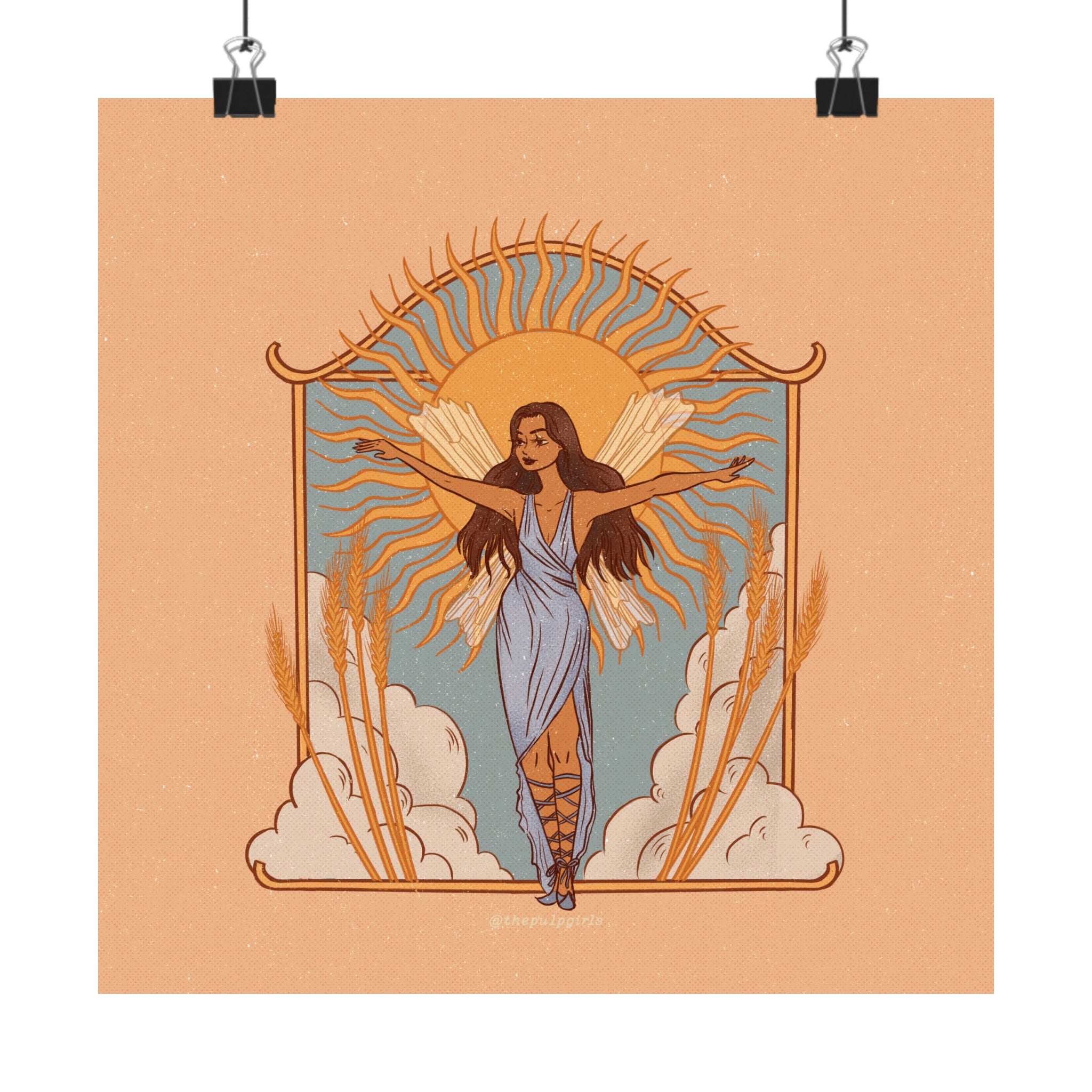 The Sun Fairy Art Print