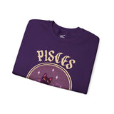 Pisces Spooky Cat Astrology Crewneck