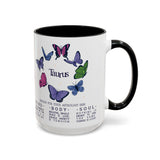 Taurus Butterfly Astrology Mug