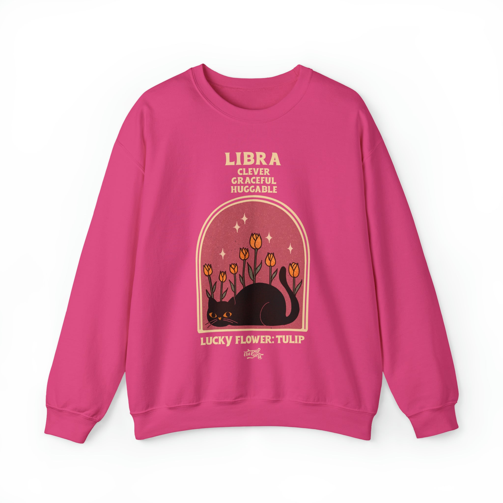 Libra Cat Astrology Crewneck