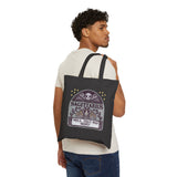 Memento Mori Astrology Canvas Tote - Sagittarius