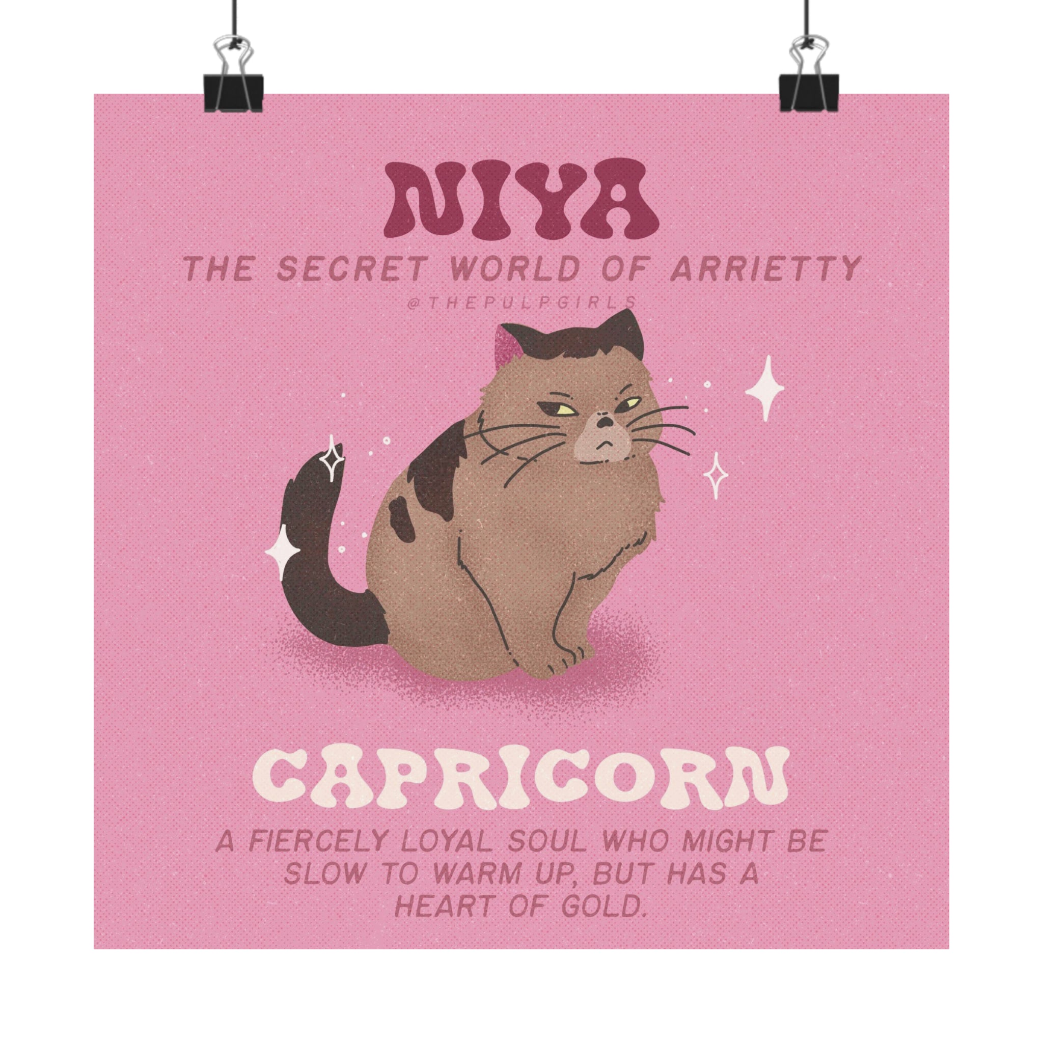 Studio Ghibli Fan - Niya - Capricorn - Art Print