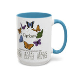Capricorn Butterfly Astrology Mug