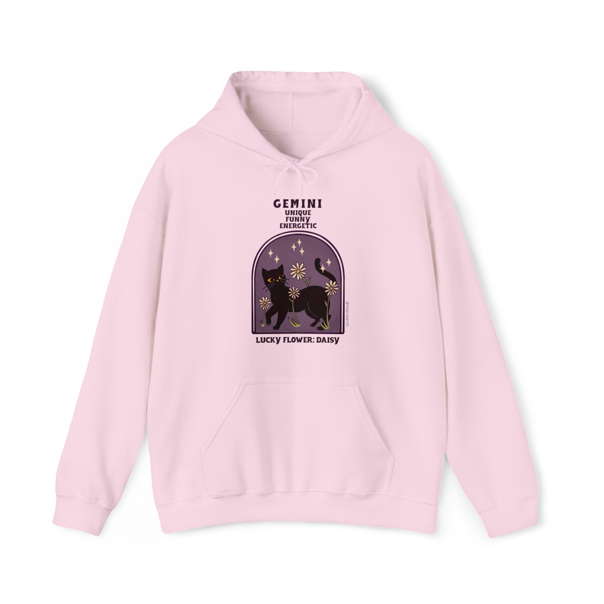 Gemini Cat Astrology Hoodie