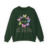 Scorpio Butterfly Astrology Crewneck