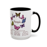 Scorpio Butterfly Astrology Mug