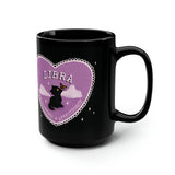 Love Cat Astrology Mug - Libra 15oz