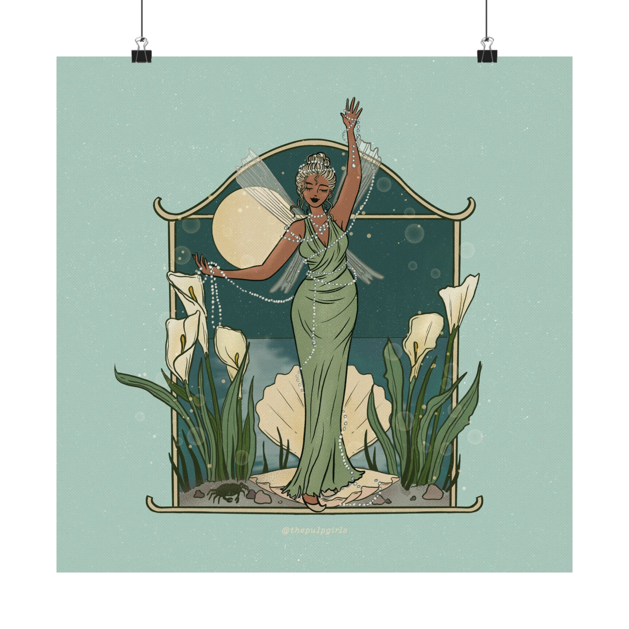 The Water Goddess Art Print