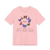 Aries Astrology Butterfly Tee
