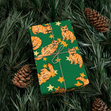 Orange Cat Lover Gift Wrap Papers