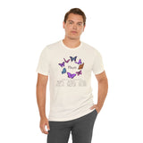 Pisces Astrology Butterfly Tee