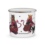 Demon Darling Enamel Mug
