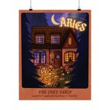 Aries Autumn Home Astrology Art Print