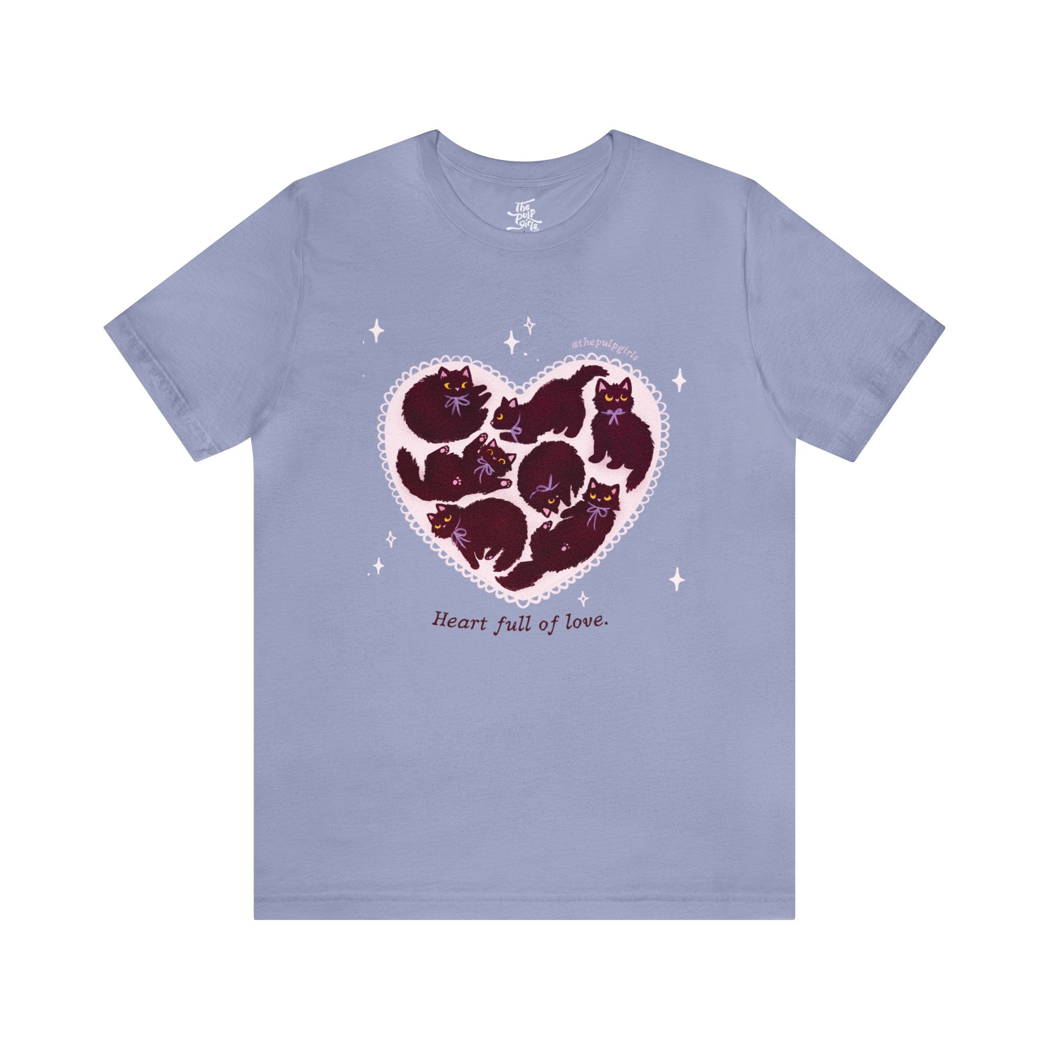 Heart Full Of Cat Love Tee