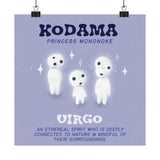 Studio Ghibli Fan - Kodama - Virgo - Art Print