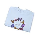 Cancer Butterfly Astrology Crewneck