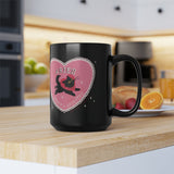 Love Cat Astrology Mug - Aries 15oz