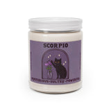Scorpio Cat Astrology Candle