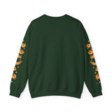 Orange Cat Lover Crewneck Sweatshirt