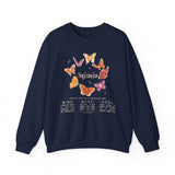 Sagittarius Butterfly Astrology Crewneck