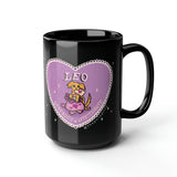 Lover Dog Astrology Mug - Leo 15oz