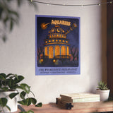 Aquarius Autumn Home Astrology Art Print