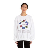 Aries Butterfly Astrology Crewneck