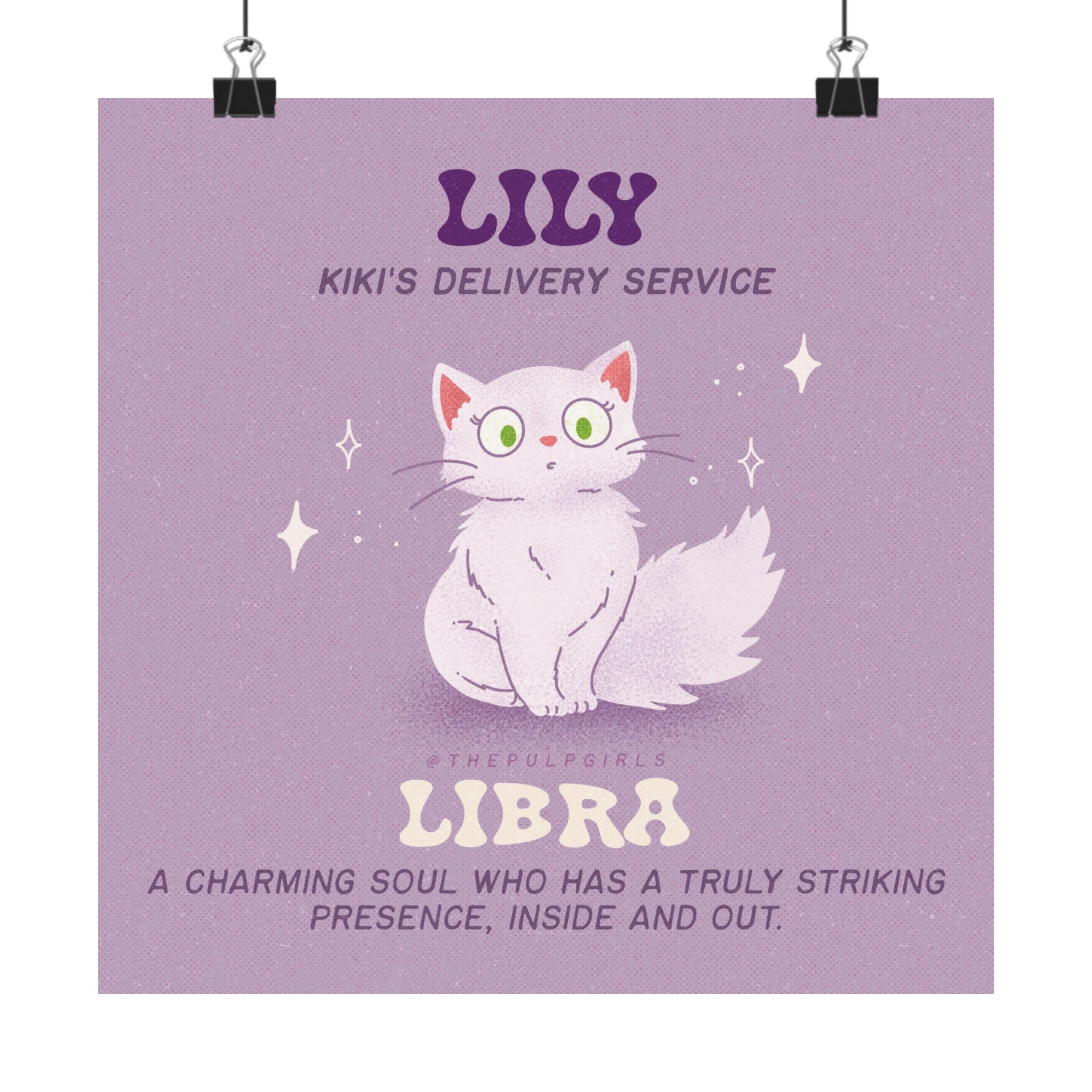 Studio Ghibli Fan - Lily - Libra - Art Print