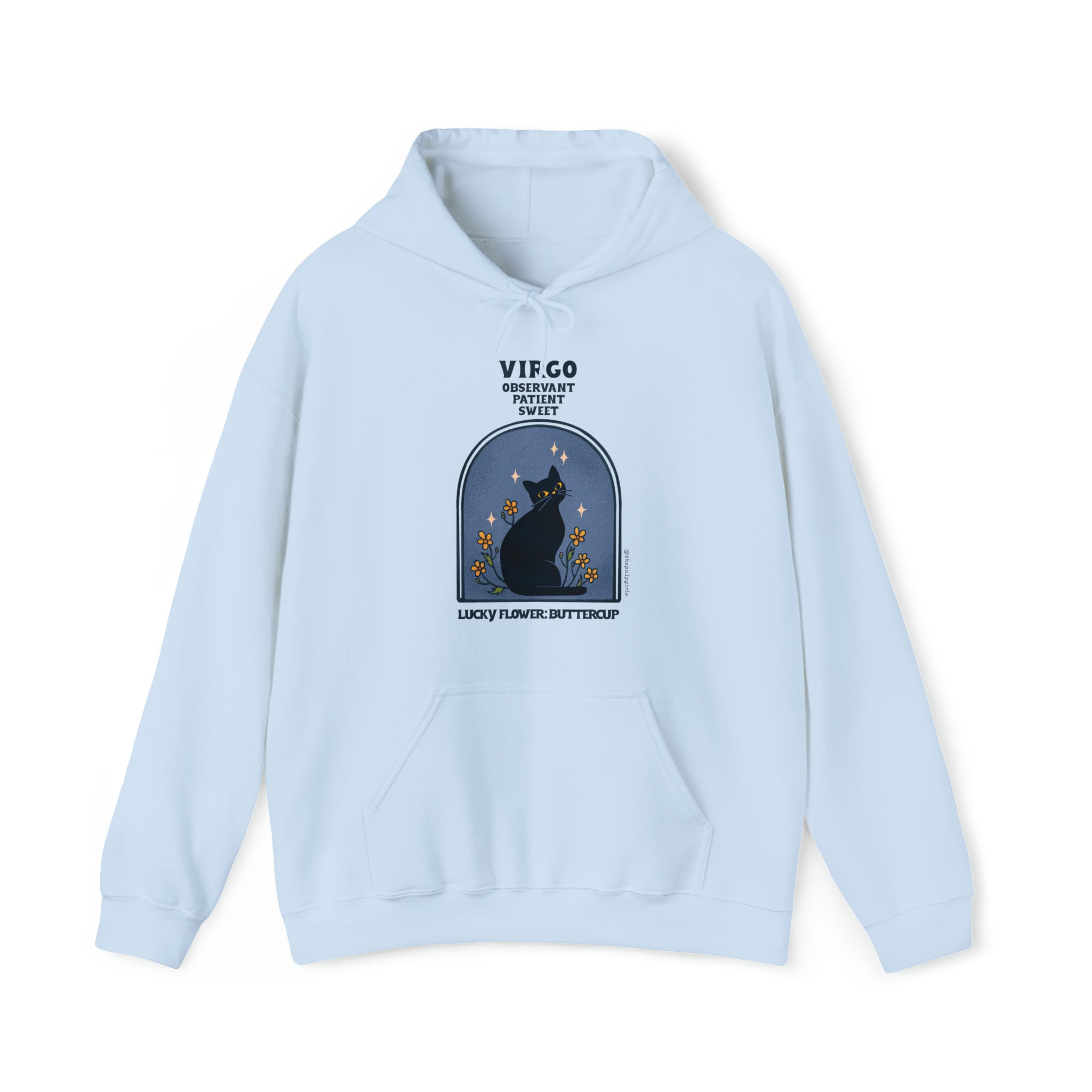 Virgo Cat Astrology Hoodie