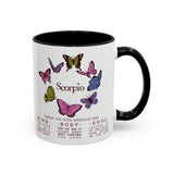 Scorpio Butterfly Astrology Mug