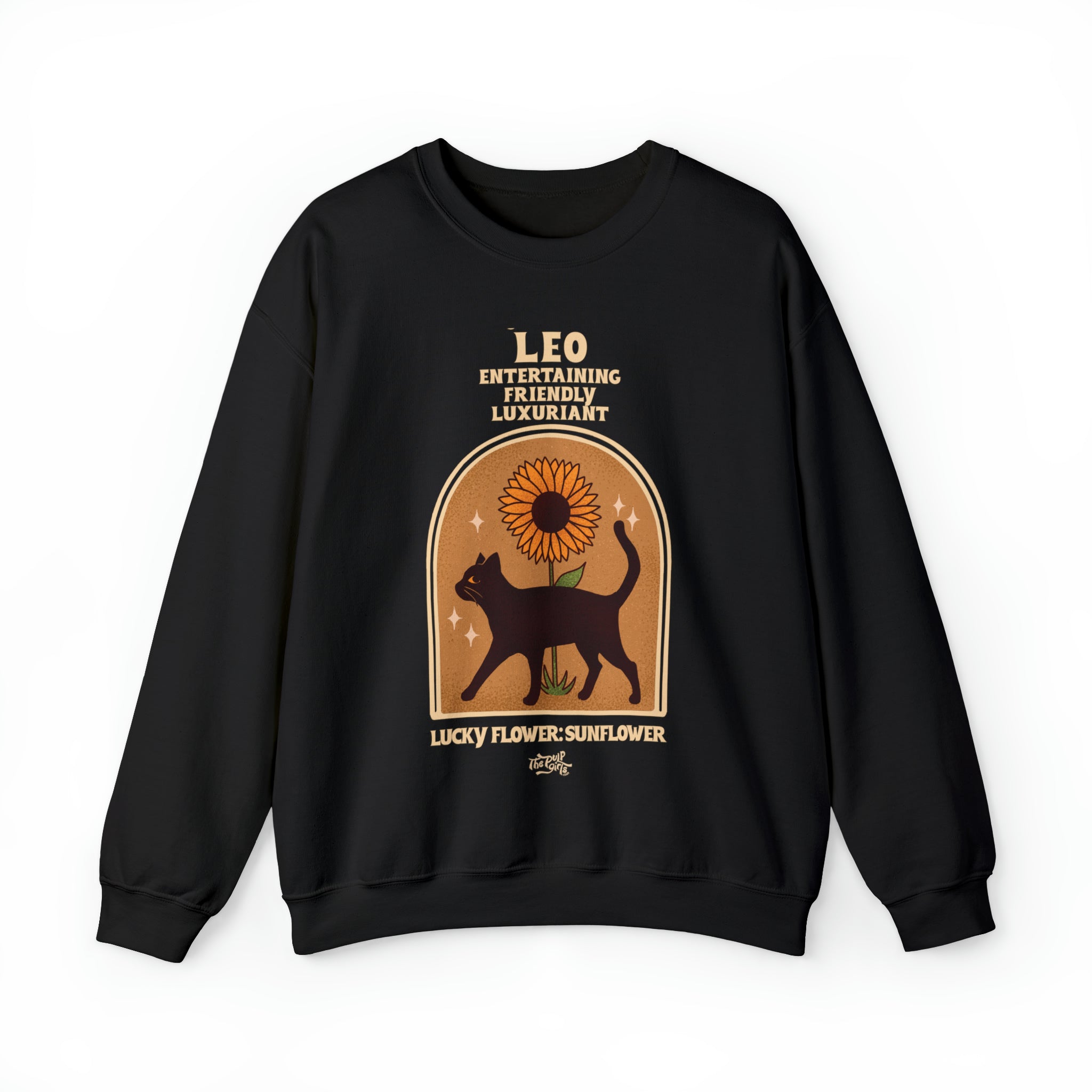 Leo Cat Astrology Crewneck