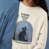 Virgo Cat Astrology Crewneck