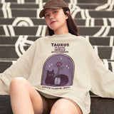 Taurus Cat Astrology Crewneck