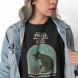 Pisces Cat Astrology Crewneck