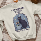 Capricorn Cat Astrology Crewneck