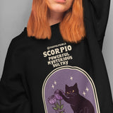 Scorpio Cat Astrology Crewneck
