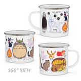 Ghibli Cuties Enamel Camp Mug