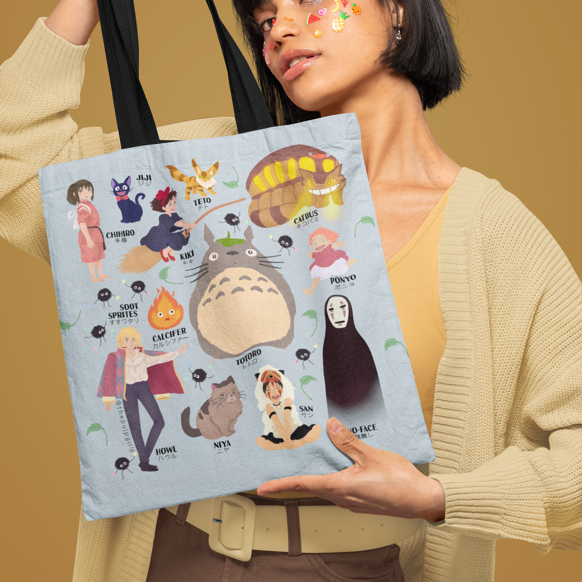 Studio Ghibli Fan Tote