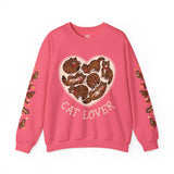 Brown Tabby Cat Lover Crewneck Sweatshirt